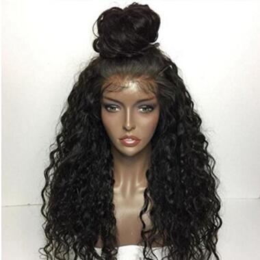 New product explosion European and American fashion wig ladies front lace chemical fiber wig set