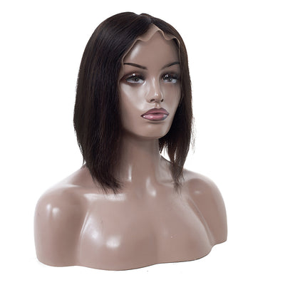 natural black straight hair wig