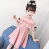 Children's Strapless Dress Princess Dress Little Girl