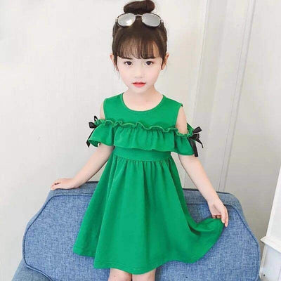 Children's Strapless Dress Princess Dress Little Girl