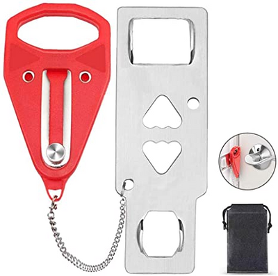 Portable safety door lock