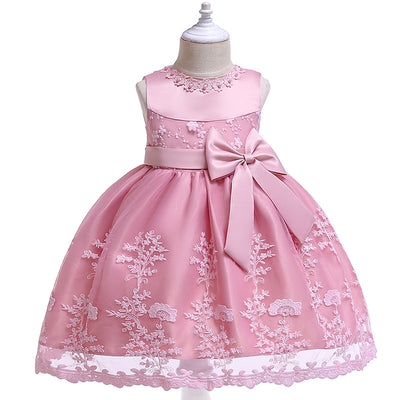 Flower Girl Festive Dress Christmas New Year Girls Dress