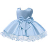 One-Year-Old Dress Girls Long-Sleeved Princess Dress Catch Week Photo Flower Girl Dress