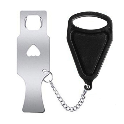 Portable safety door lock