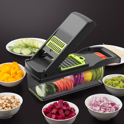 Vegetable Cutter Slicing And Dicing Fruit