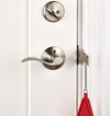 Portable safety door lock