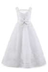 White Fashion Princess Flower Girl Tutu Dress