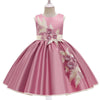 Fashion Simple Girl Dress Princess Dress