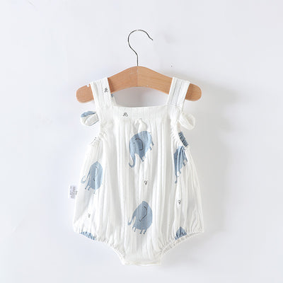 Baby Girl One-piece Dress Newborn Baby Triangle Romper