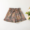 Camisole Suit European And American Plaid Shorts Summer Two Piece Children's Clothing