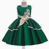 Fashion Simple Girl Dress Princess Dress