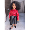 Children's Lace Up Long Sleeve Dress