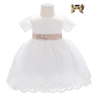 Children's One-year-old Dress Flower Girl