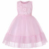 Girls Performance Lace Wedding Dress