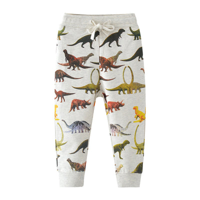 Children's Clothing Crawler Boys' Trousers Thickened Casual Sweatpants