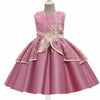 Fashion Simple Girl Dress Princess Dress