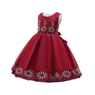 Performance Clothing One Year Old Girl Flower L Dress