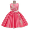 Fashion Simple Girl Dress Princess Dress