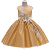 Fashion Simple Girl Dress Princess Dress